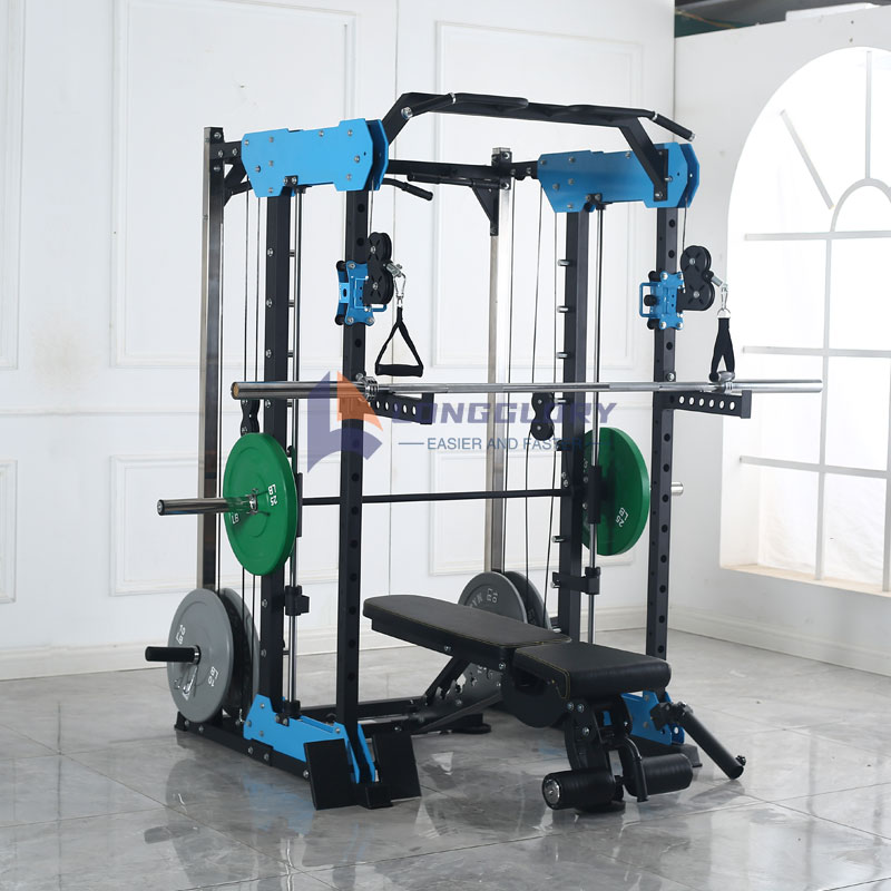 Katere mišice lahko trenirajo Smith Machine?