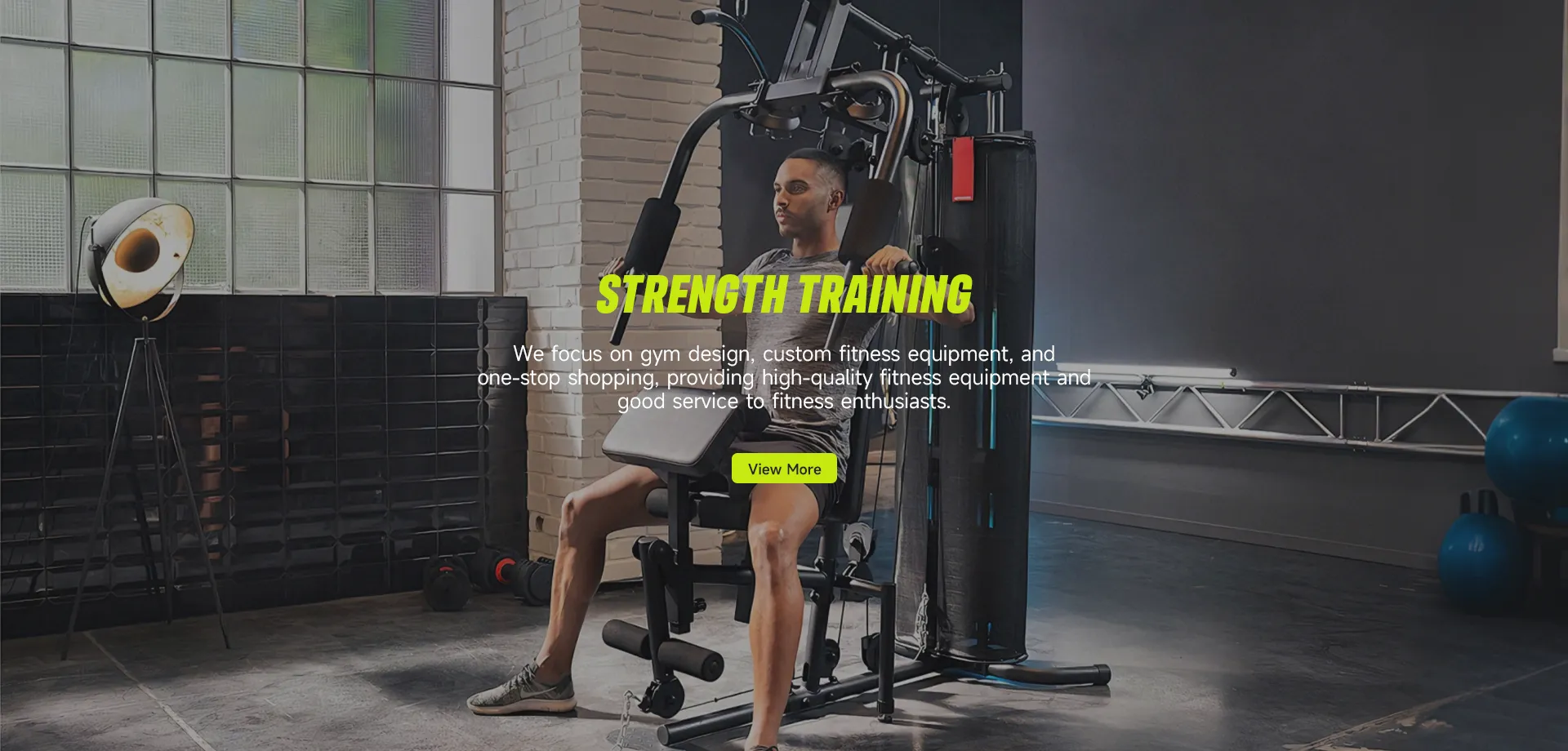 Kitajska naprava za vadbo moči