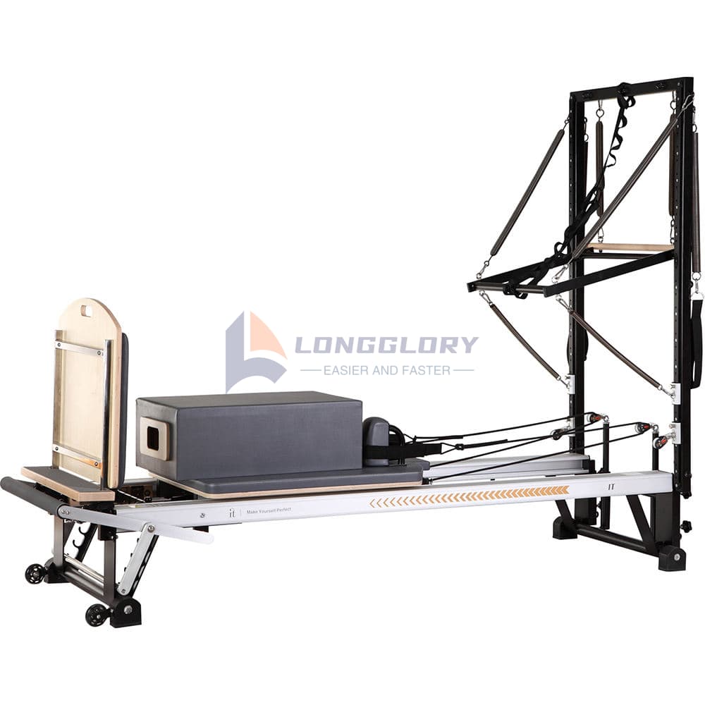 Reformator za pilates iz aluminija s polovičnim stolpom