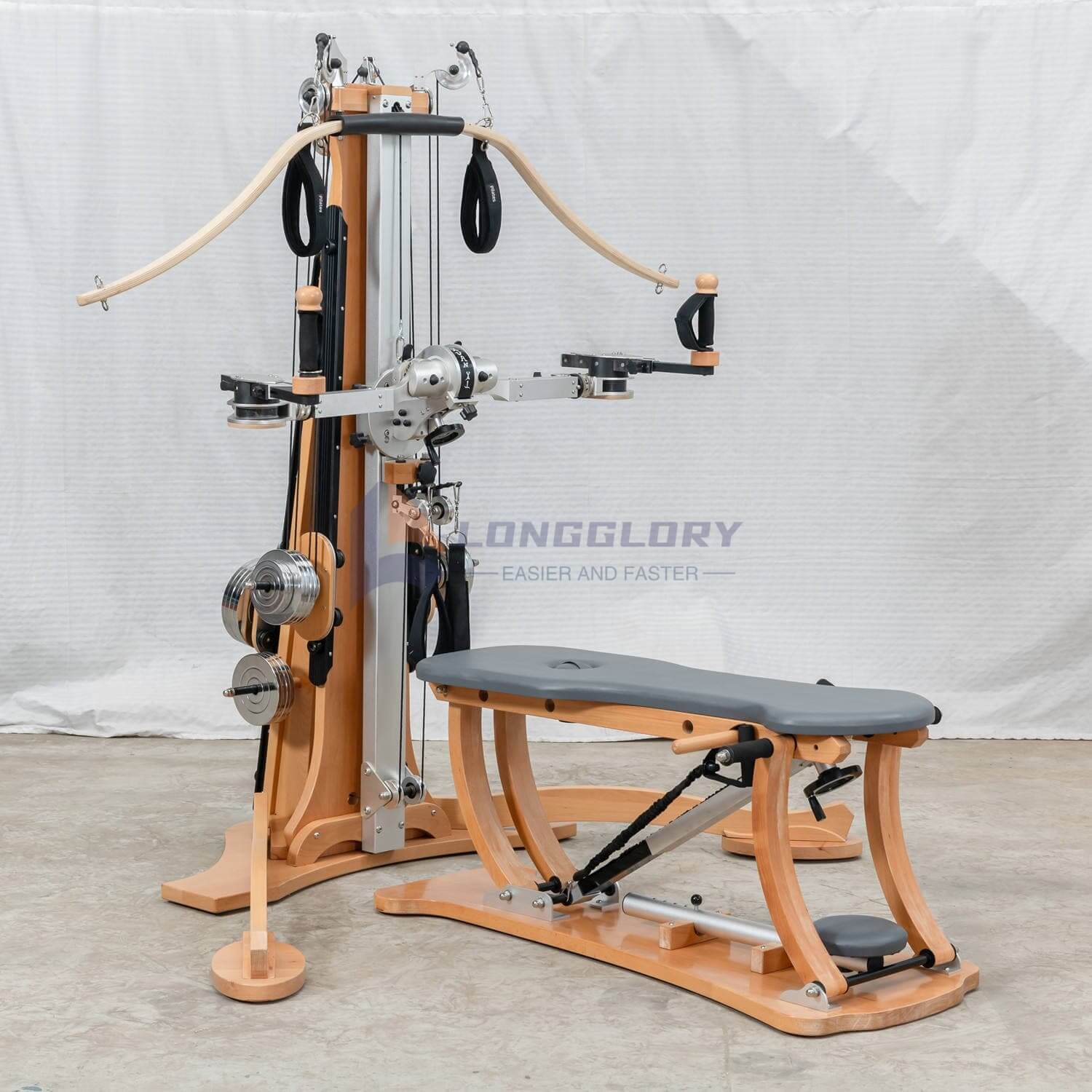 Reformator stolpa Beech Pilates s škripcem