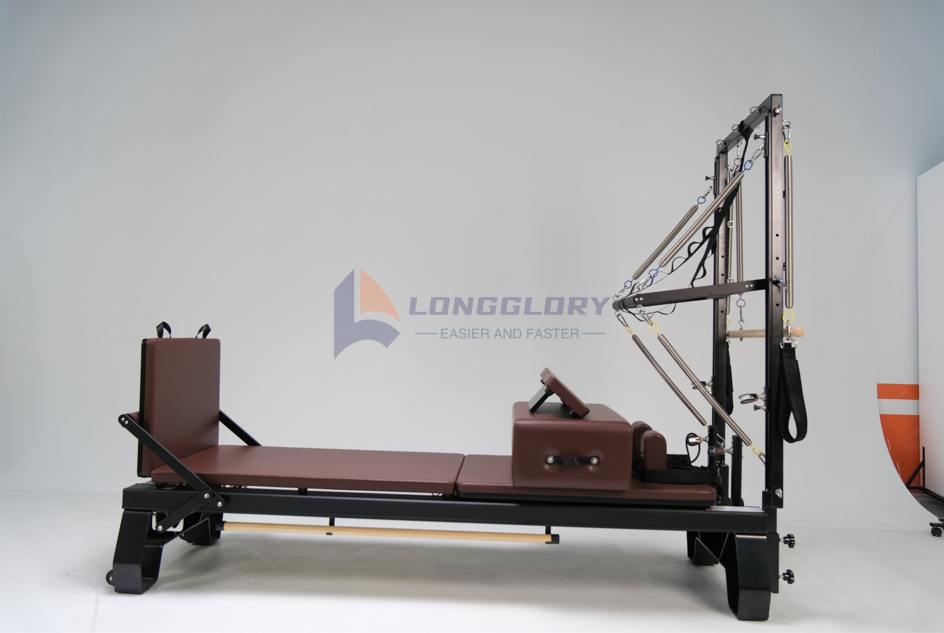 steel core Pilates reformer