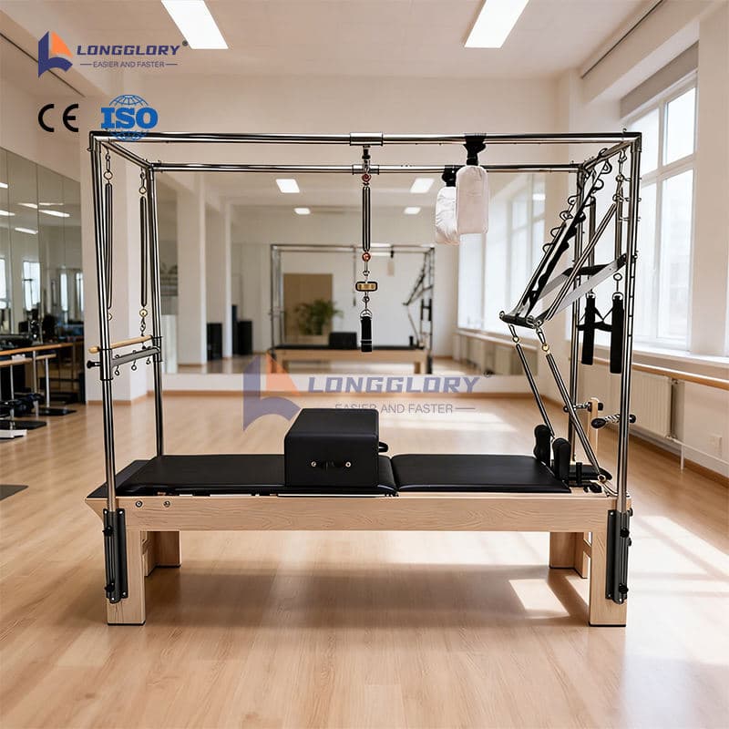 Yoga Exercise Pilates Cadillac Reformer